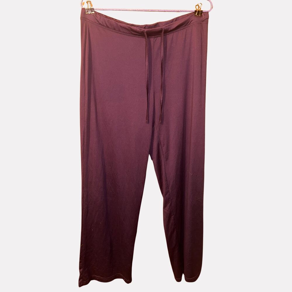 32 Degrees Cool Purple Sleep Pants – Medium Drawstring Lounge Pajama Bottoms